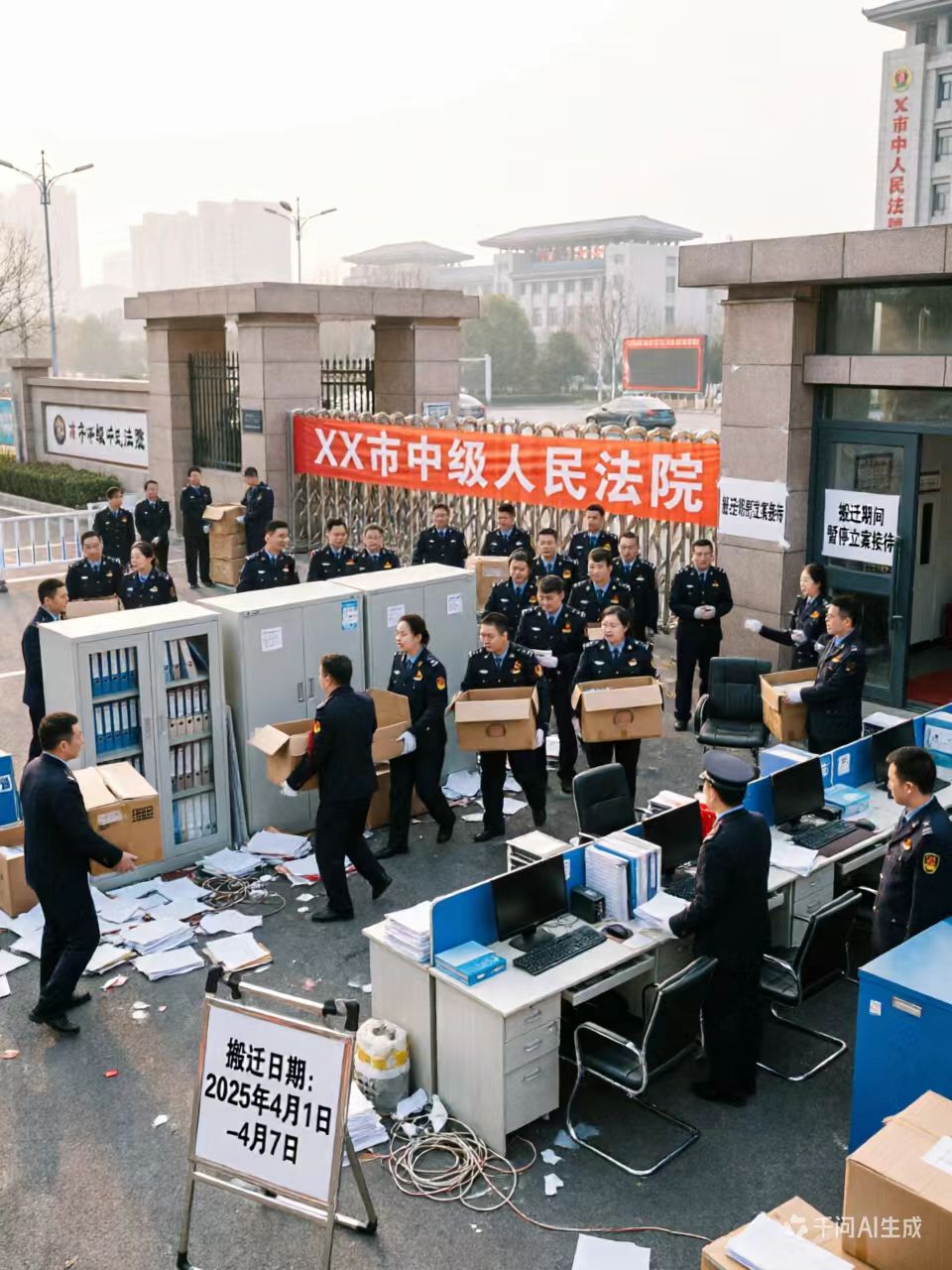 北京法院搬家